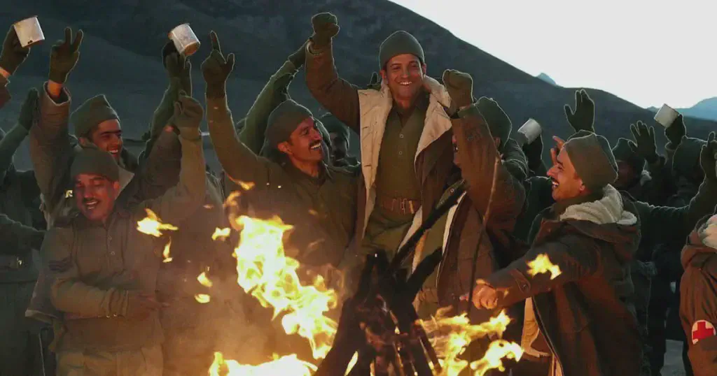 Image of scene from the film 120 Bahadur