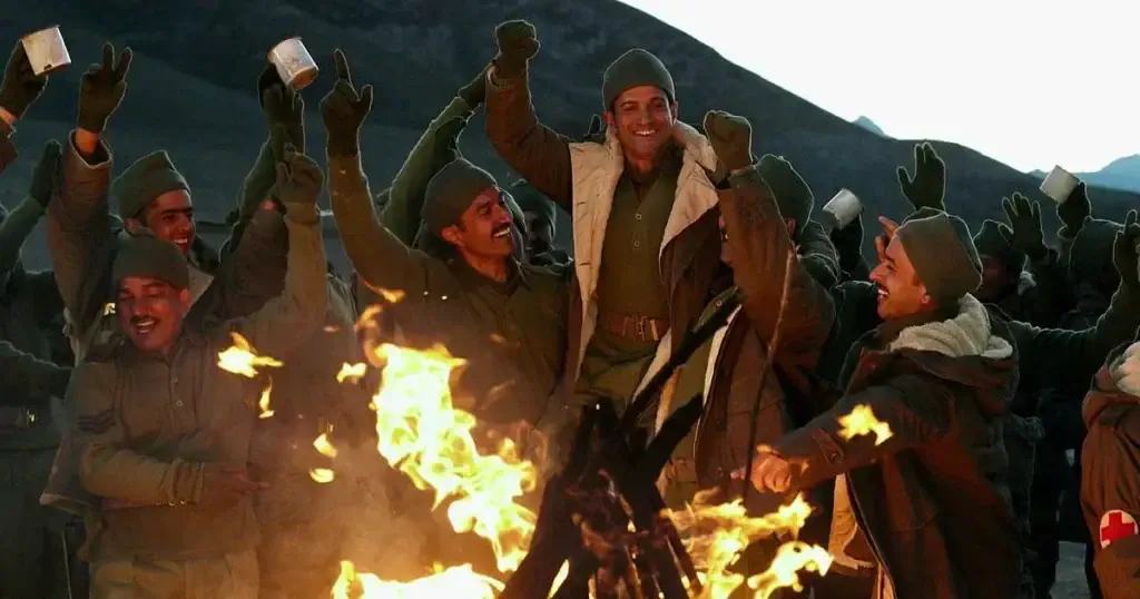 Image of scene from the film 120 Bahadur