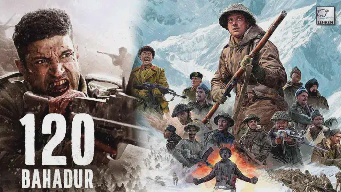 Image of scene from the film 120 Bahadur