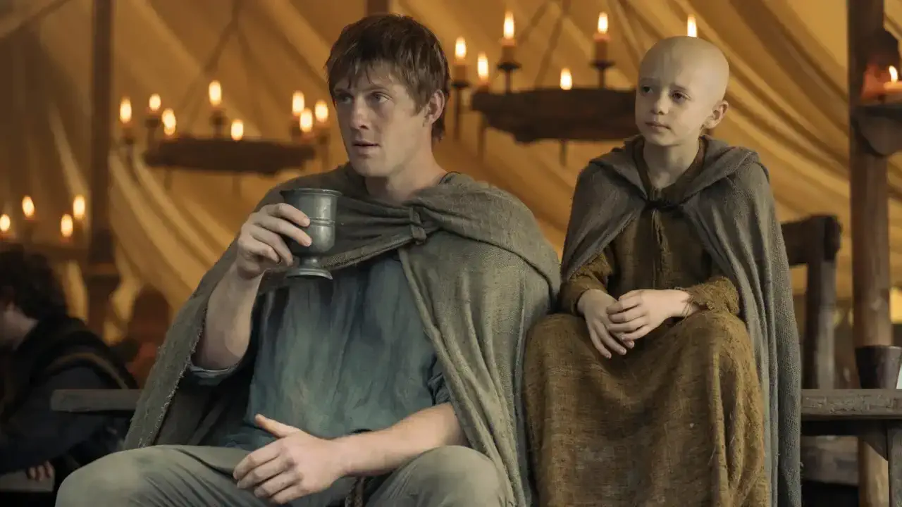 Image of scene from the film A Knight of the Seven Kingdoms