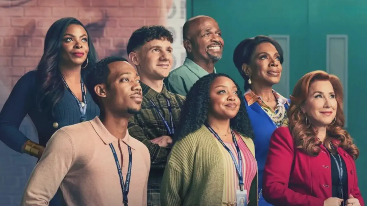 Image of scene from the film Abbot Elementary S04
