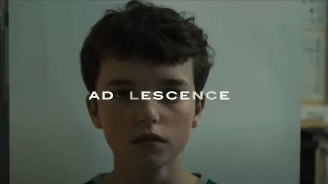 Image of scene from the film Adolescence