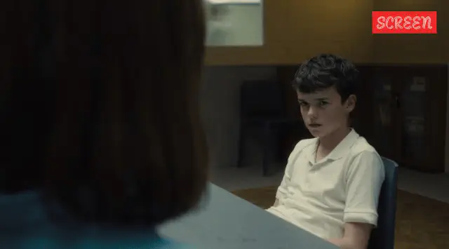 Image of scene from the film Adolescence