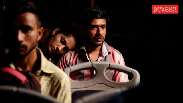 Image of scene from the film Agra