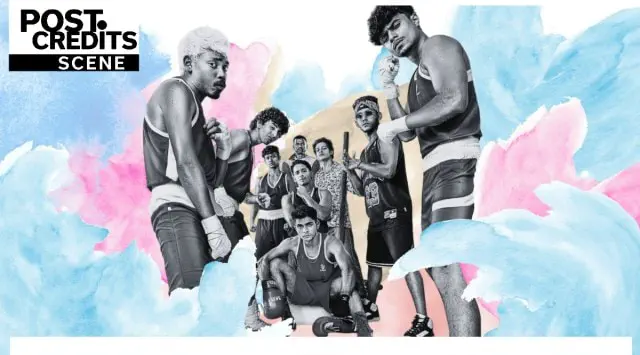 Image of scene from the film Alappuzha Gymkhana