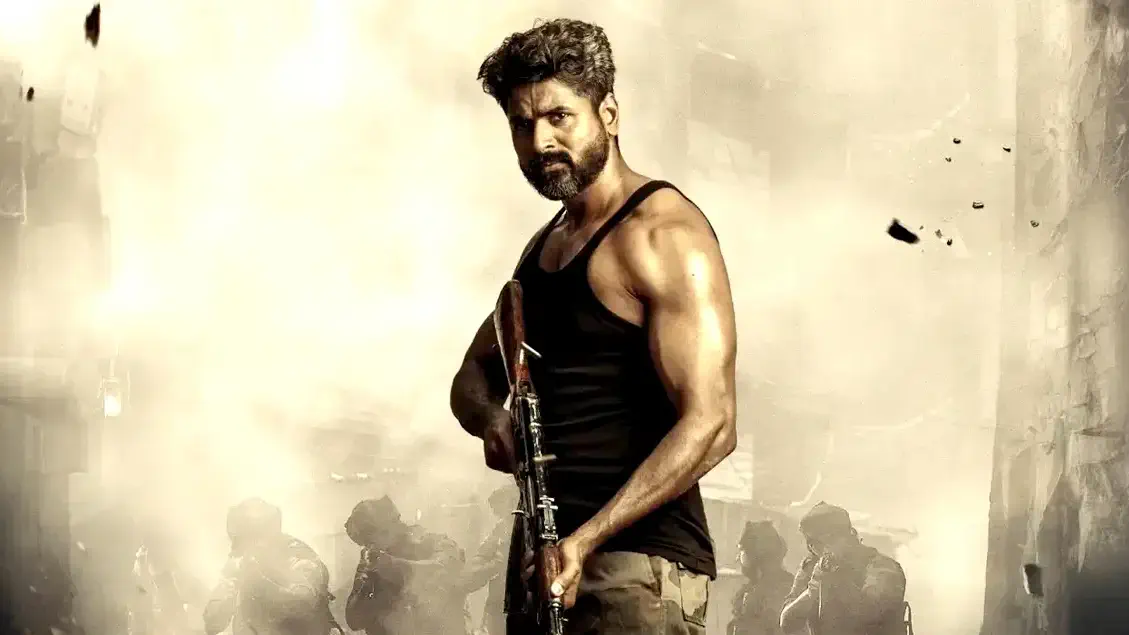 Image of scene from the film Amaran