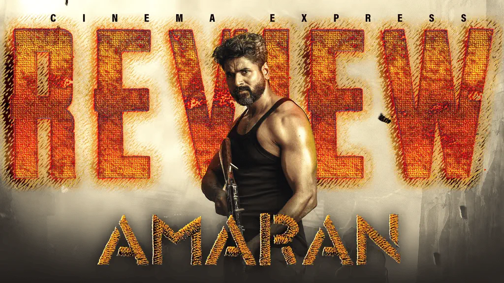 Image of scene from the film Amaran