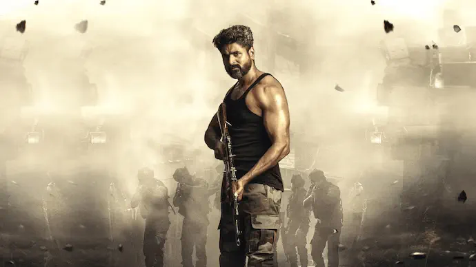 Image of scene from the film Amaran