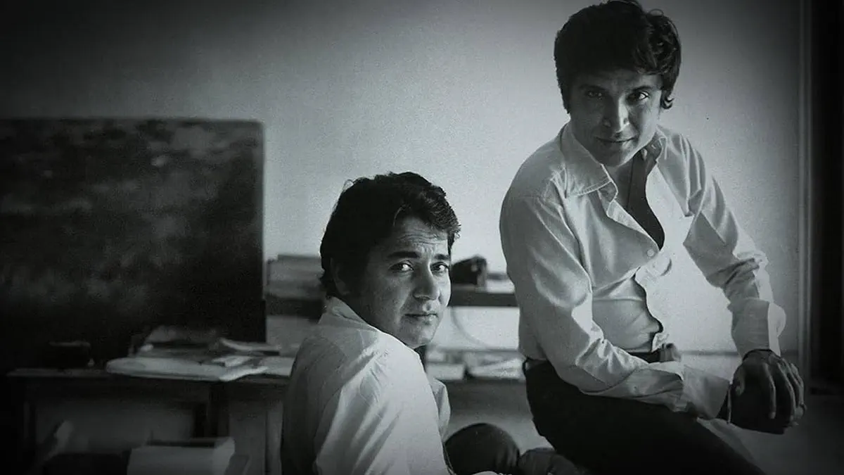 Image of scene from the film Angry Young Men