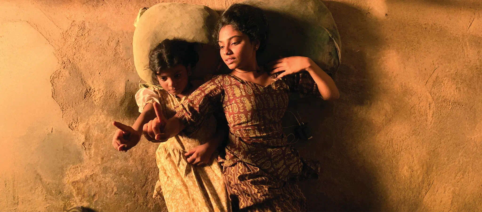 Image of scene from the film Anuja