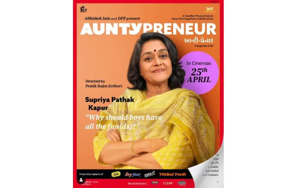 Image of scene from the film Auntypreneur