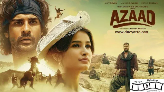 Image of scene from the film Azaad