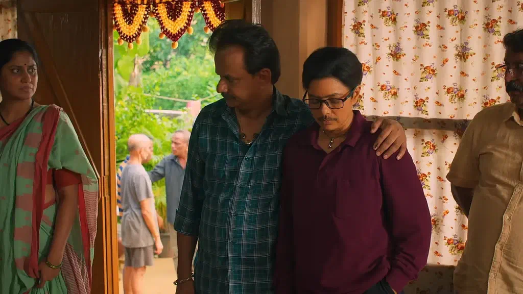 Image of scene from the film Baapya