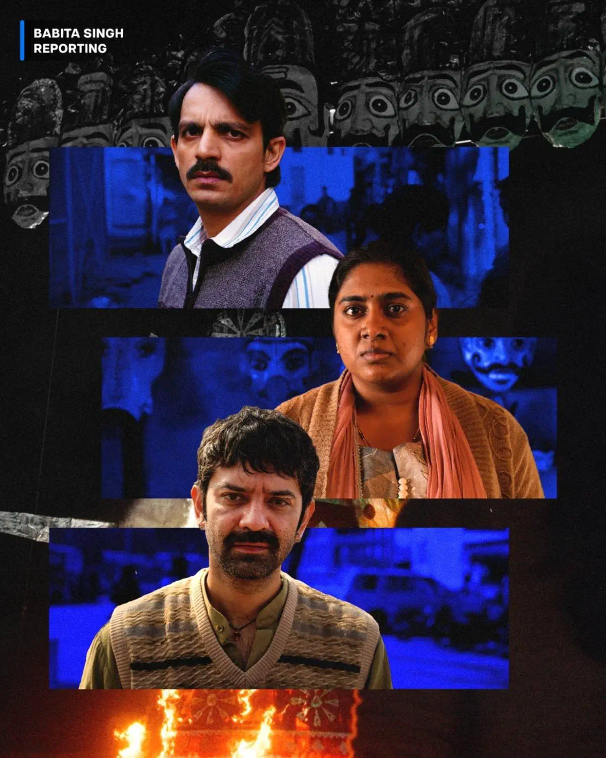 Image of scene from the film Babita Singh Reporting