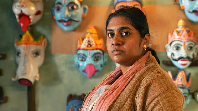 Image of scene from the film Babita Singh Reporting