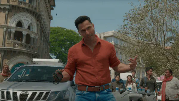 Image of scene from the film Baby John