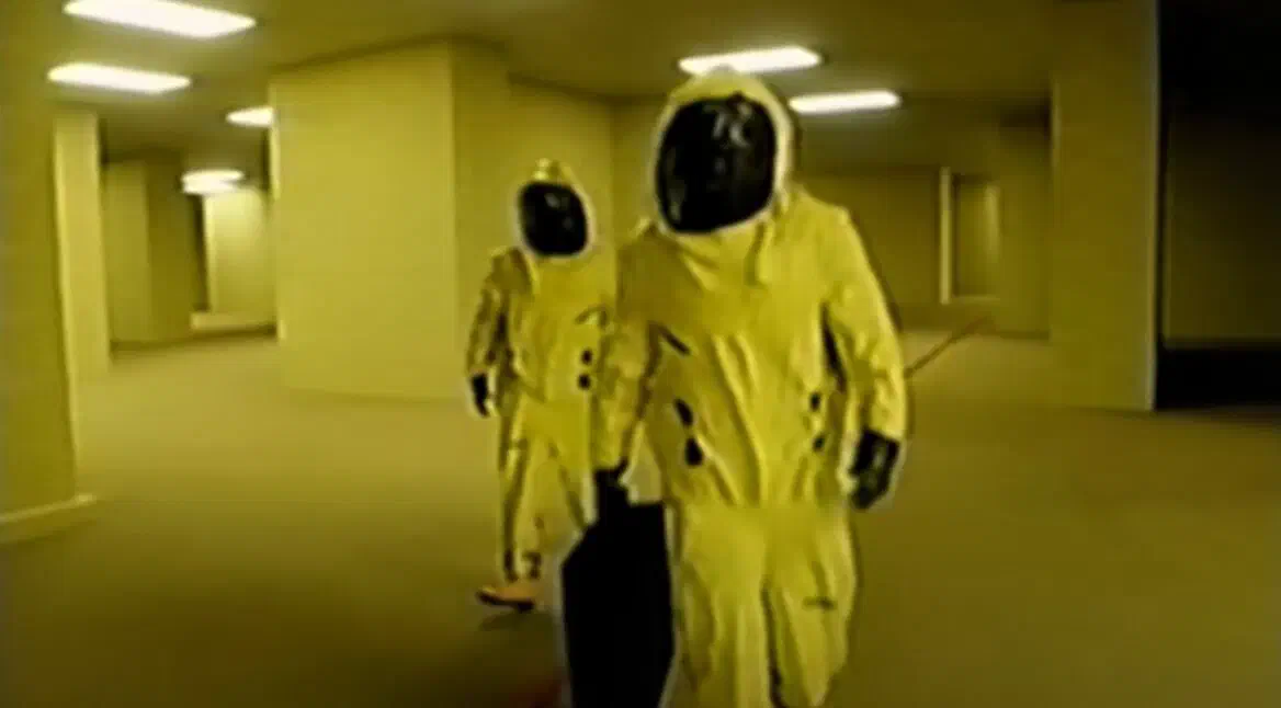 Image of scene from the film Backrooms