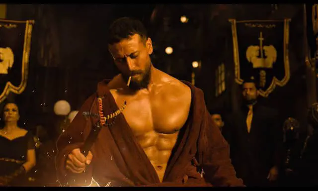 Image of scene from the film Baaghi 4