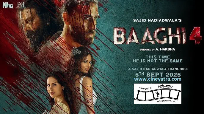 Image of scene from the film Baaghi 4