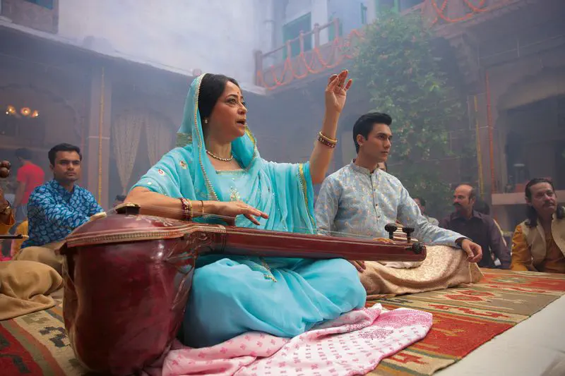 Image of scene from the film Bandish Bandits S02
