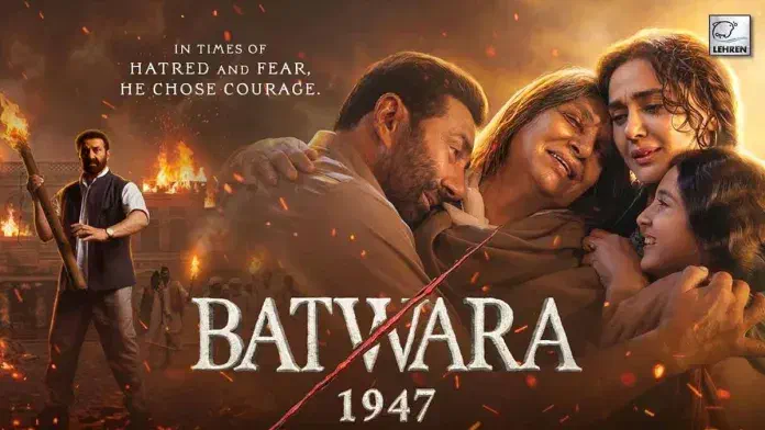Image of scene from the film Batwara 1947