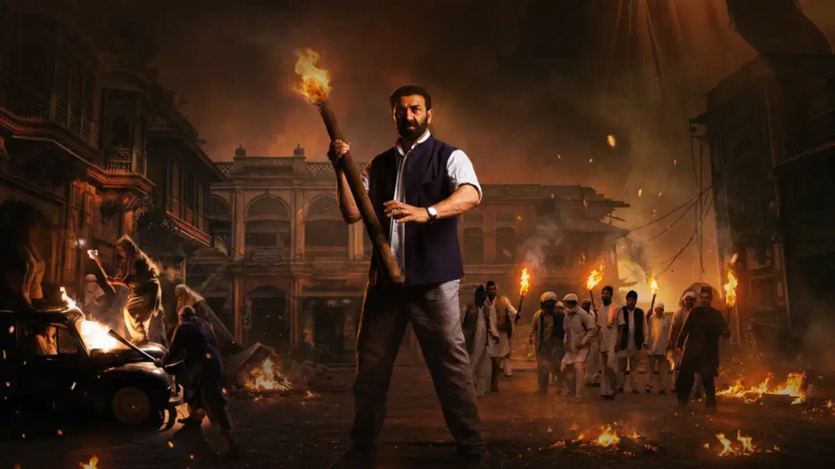Image of scene from the film Batwara 1947