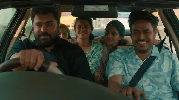 Image of scene from the film Bethlehem Kudumba Unit