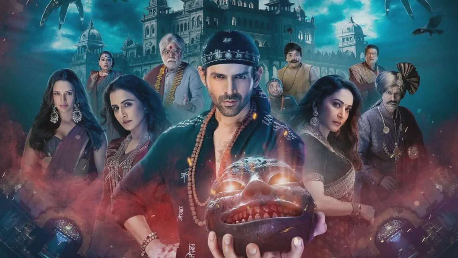 Image of scene from the film Bhool Bhulaiyaa 3