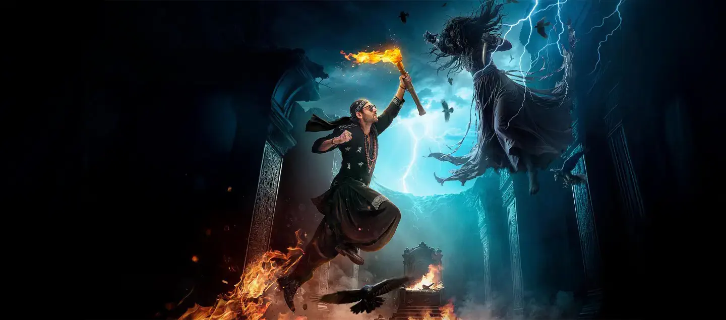 Image of scene from the film Bhool Bhulaiyaa 3