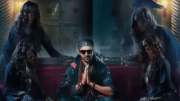 Image of scene from the film Bhool Bhulaiyaa 3