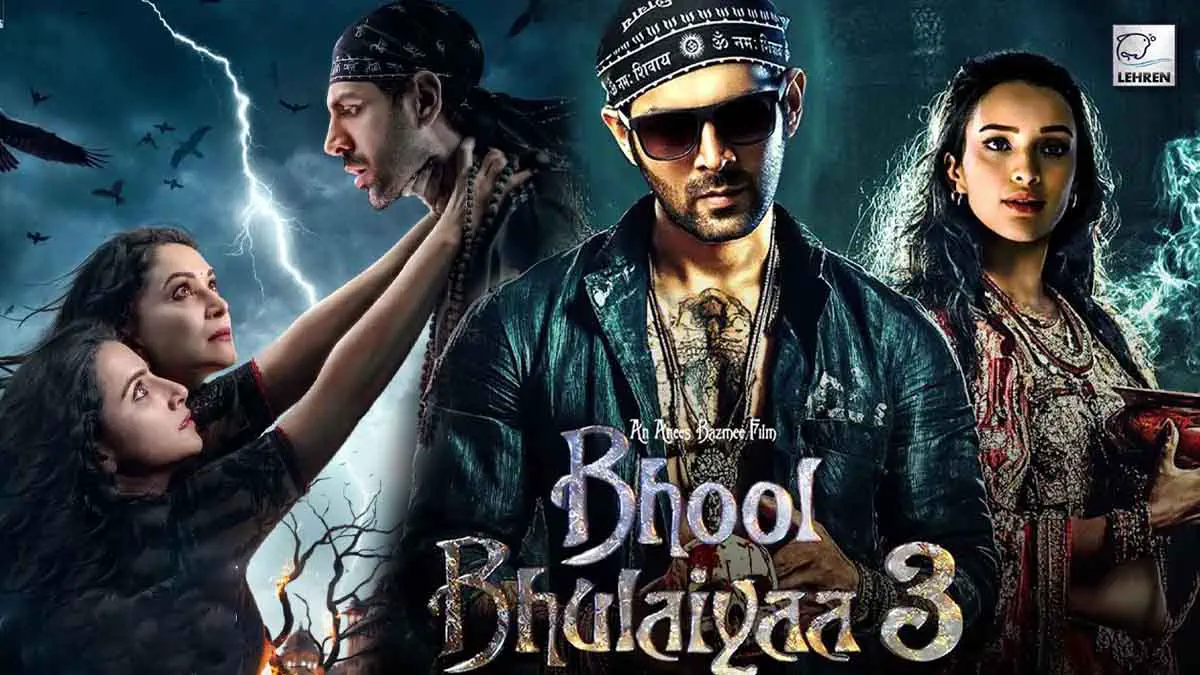 Image of scene from the film Bhool Bhulaiyaa 3