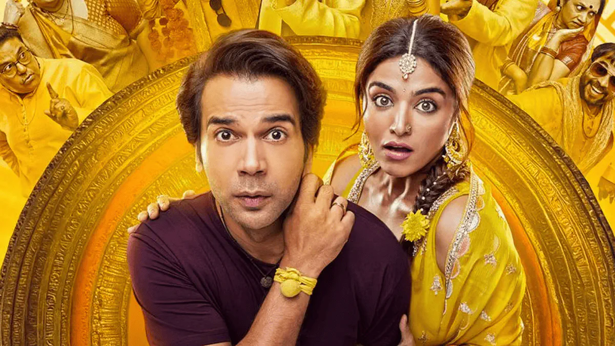 Image of scene from the film Bhool Chuk Maaf