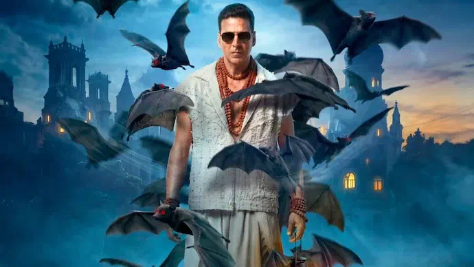 Image of scene from the film Bhooth Bangla