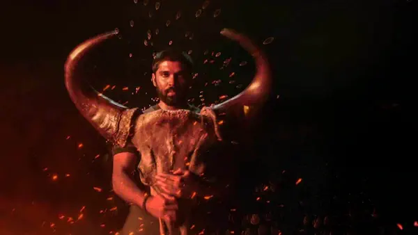 Image of scene from the film Bison Kaalamaadan