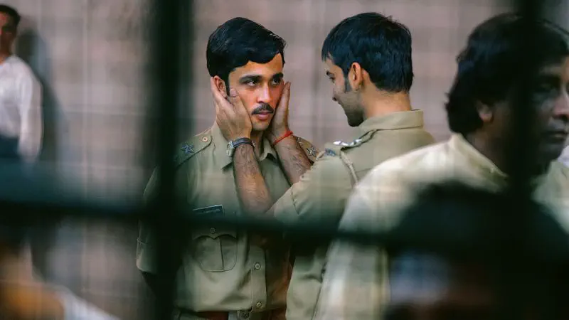 Image of scene from the film Black Warrant