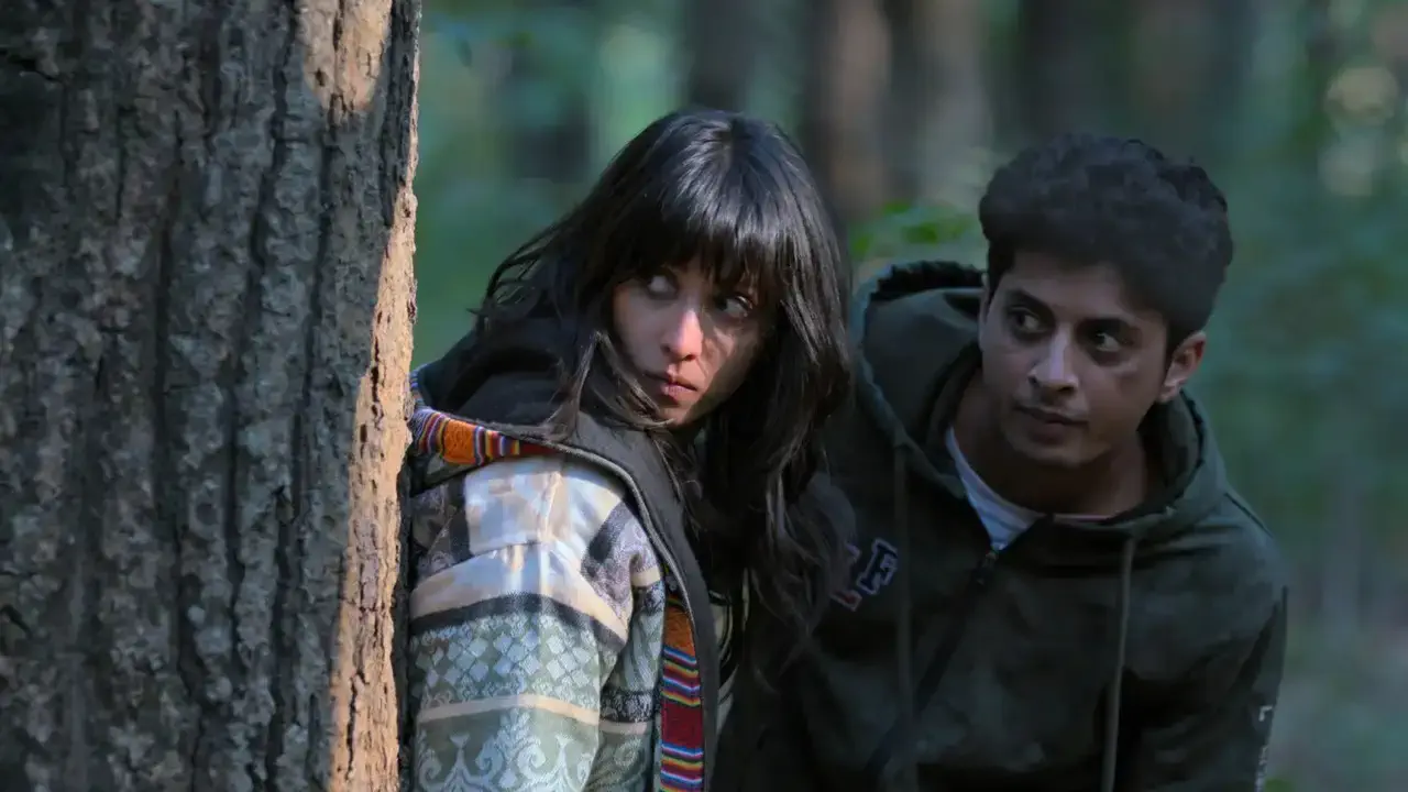 Image of scene from the film Black, White & Gray: Love Kills