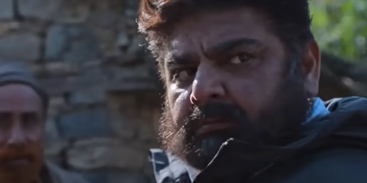 Image of scene from the film Black, White & Gray: Love Kills