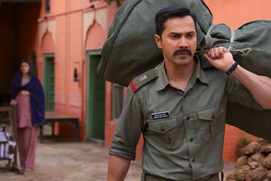 Image of scene from the film Border 2