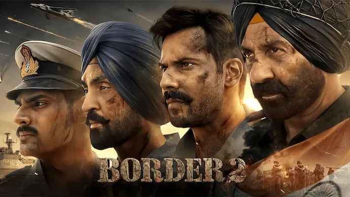 Image of scene from the film Border 2