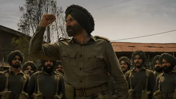 Image of scene from the film Border 2