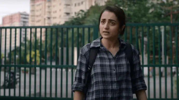 Image of scene from the film Brinda