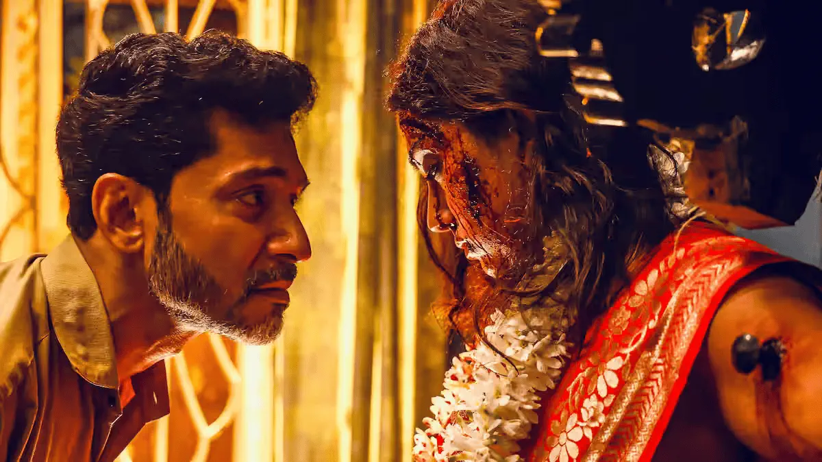 Image of scene from the film Chaalchitro: The Frame Fatale