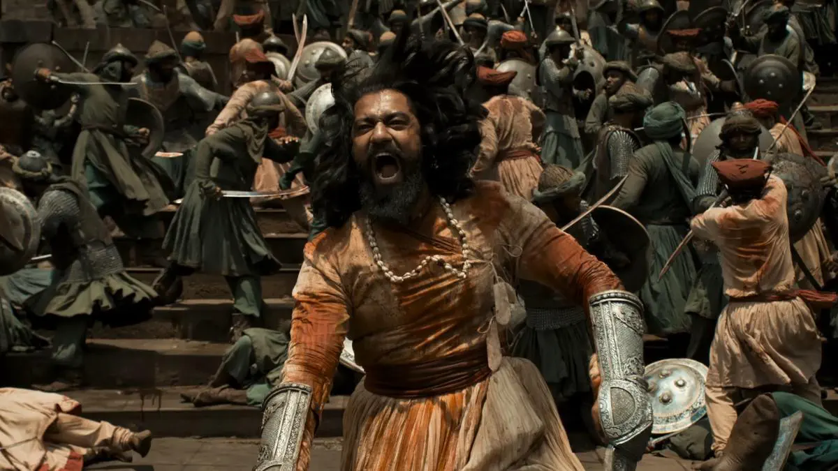 Image of scene from the film Chhaava