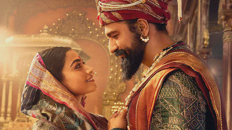 Image of scene from the film Chhaava