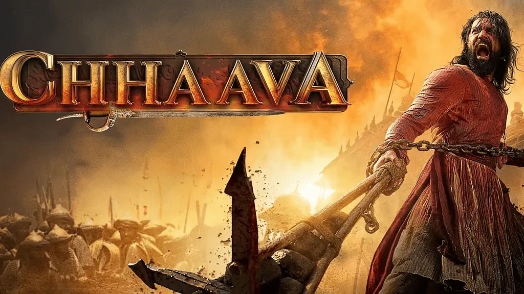 Image of scene from the film Chhaava