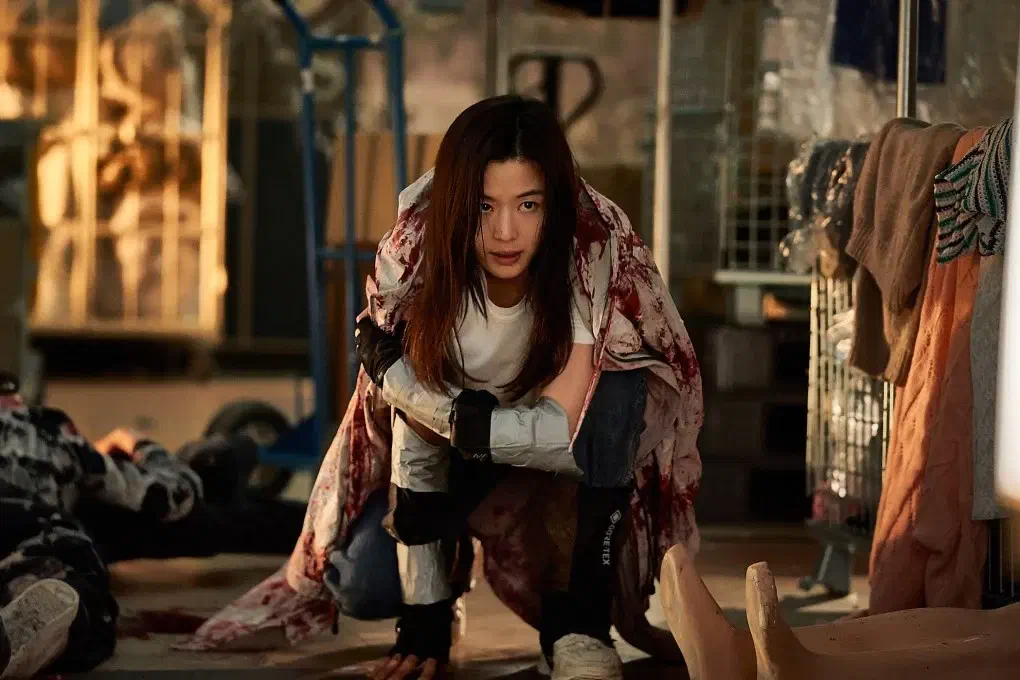 Image of scene from the film Colony