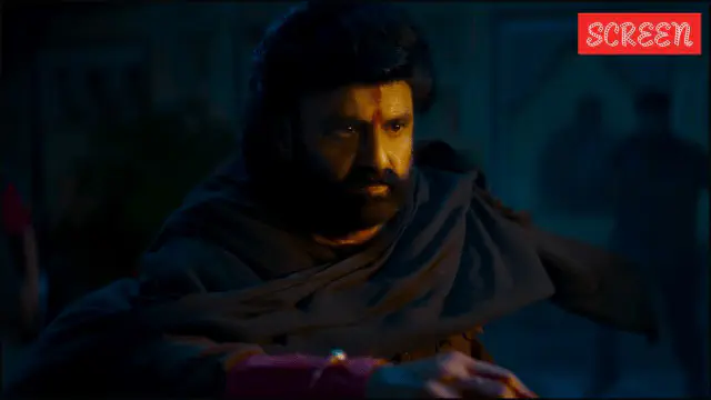 Image of scene from the film Daaku Maharaaj
