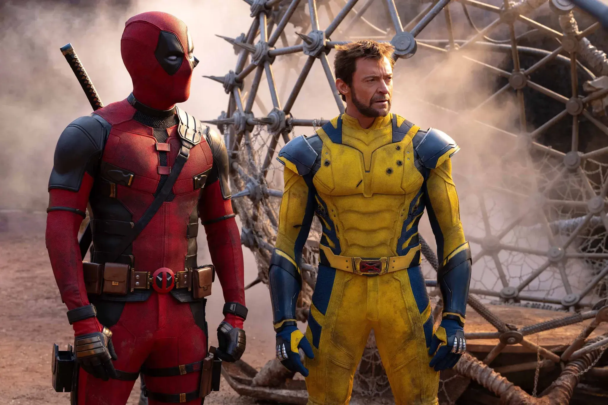 Image of scene from the film Deadpool & Wolverine