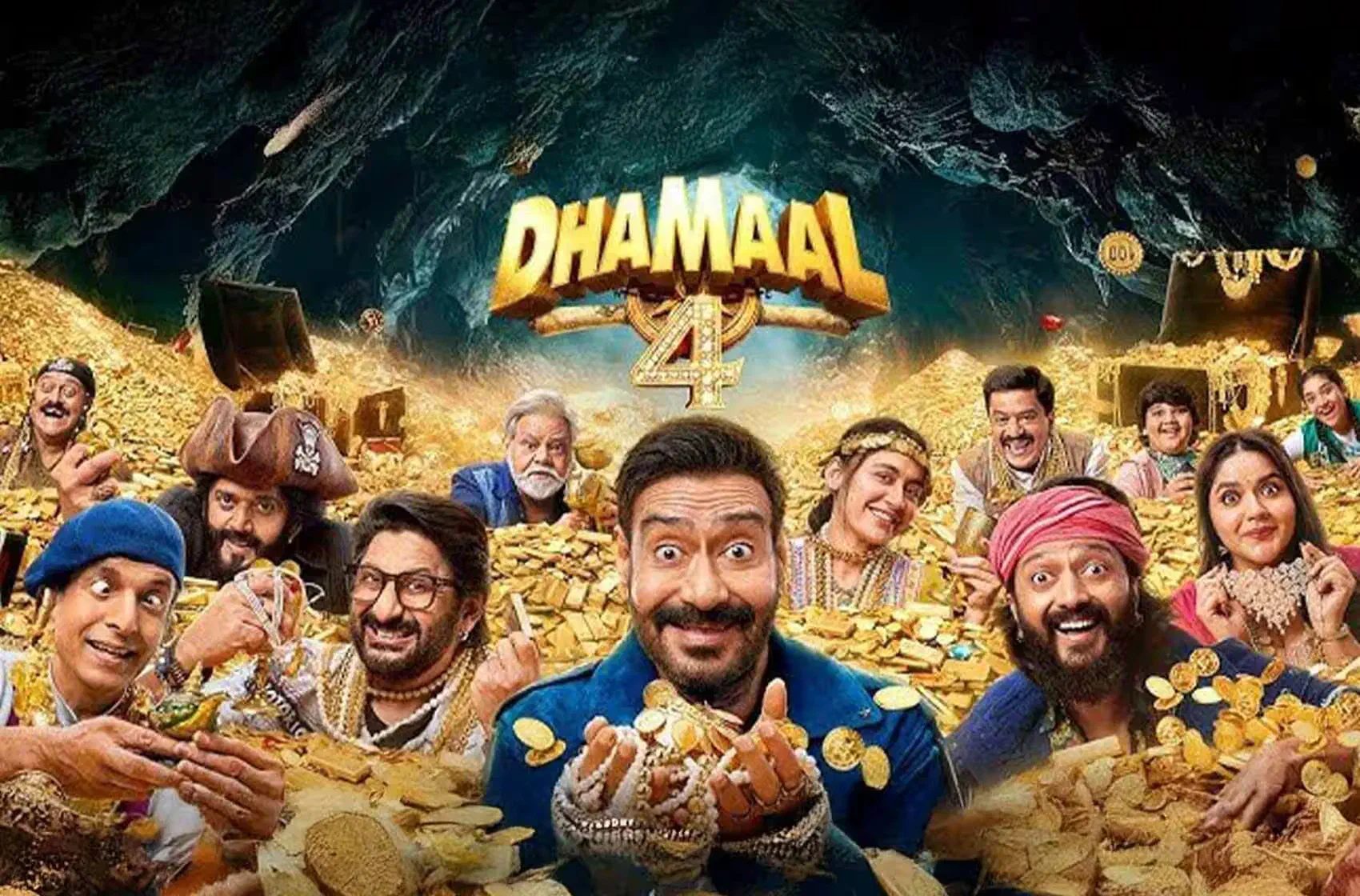 Image of scene from the film Dhamaal 4