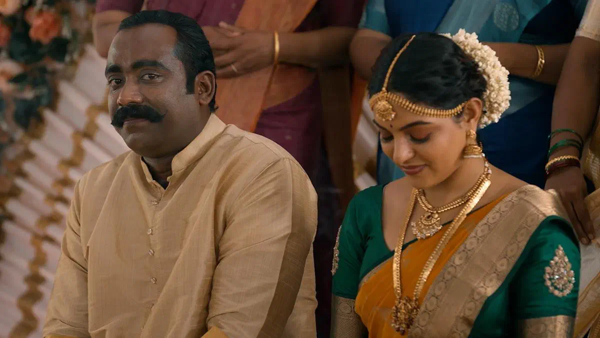 Image of scene from the film Dhoomakethu